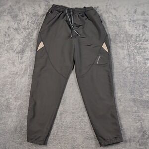 BROOKS Running Athletic Running Pants Pocket & Ankle Zip Small Black